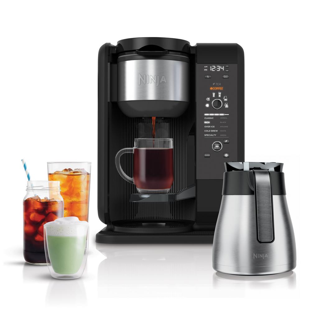 NINJA 10 Cup Black/Stainless Hot and Cold Brew System Coffee Maker