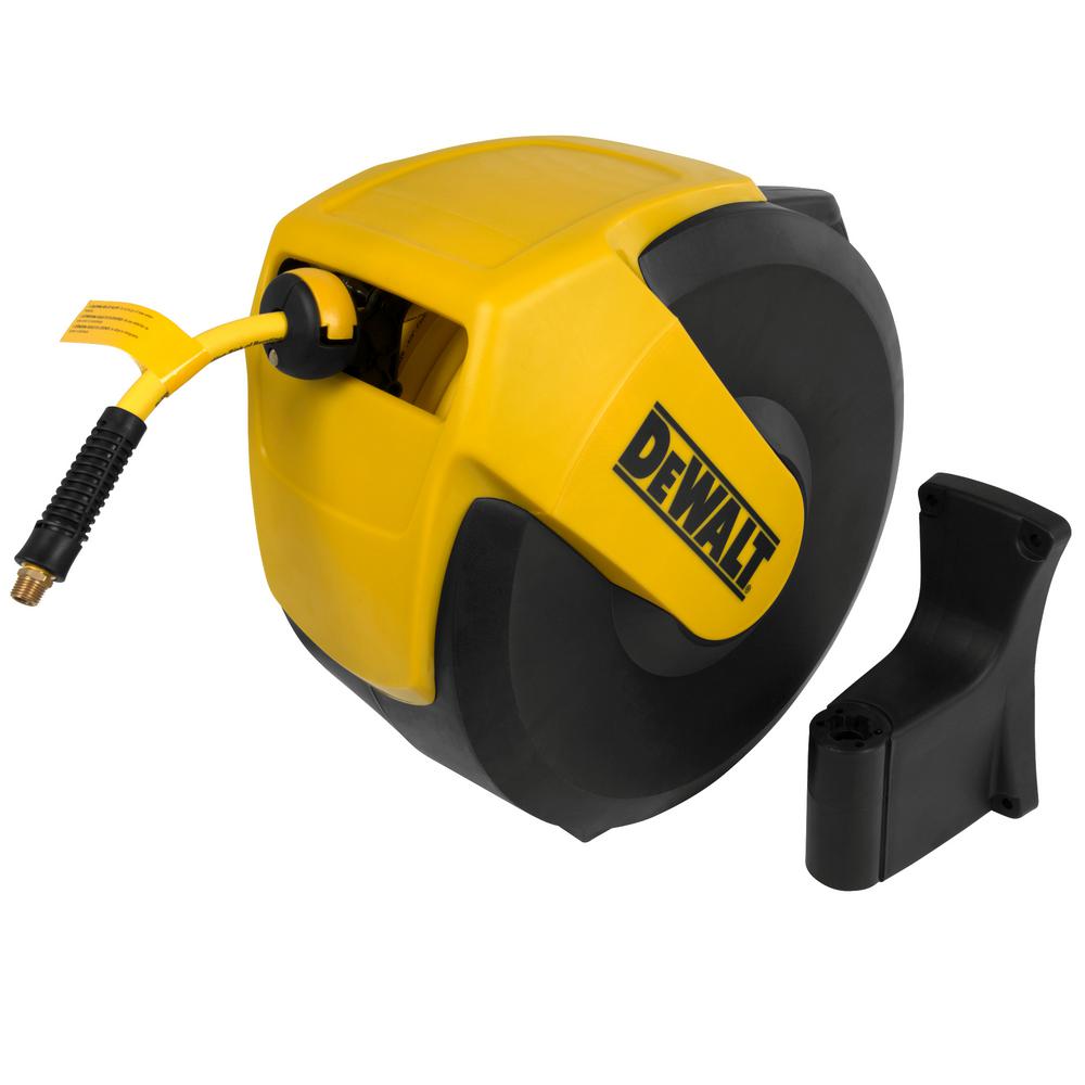 Details About Garage Air Hose Reel Durable Retractable Auto Rewind Compressor Wall Mount