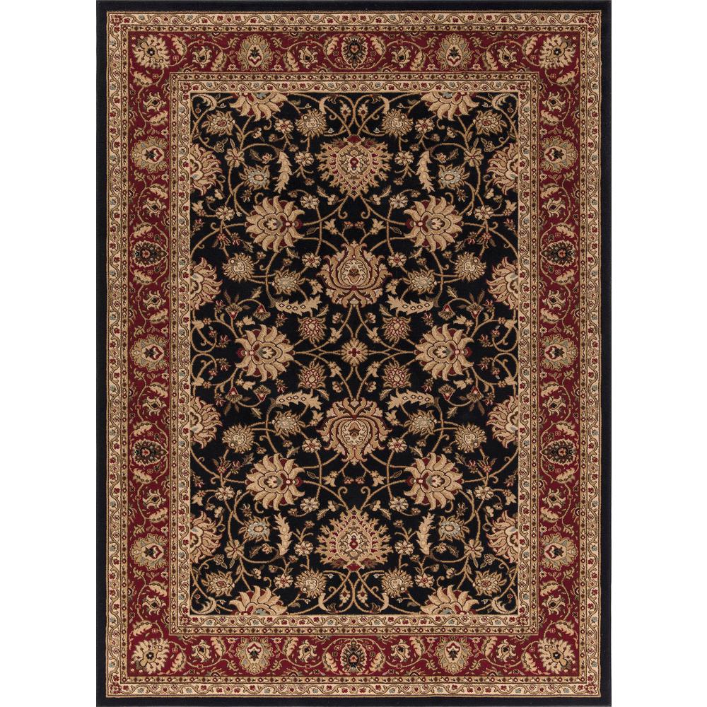 Concord Global Trading Ankara Mahal Black 8 Ft X 11 Area Rug Concord Global Trading Ankara Mahal