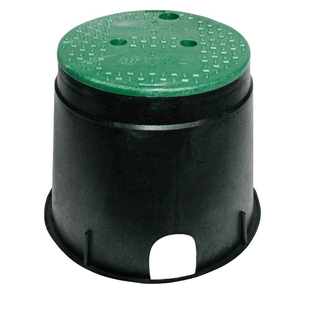 Valve Bo Watering Irrigation The Home Depot Circular Valve Box