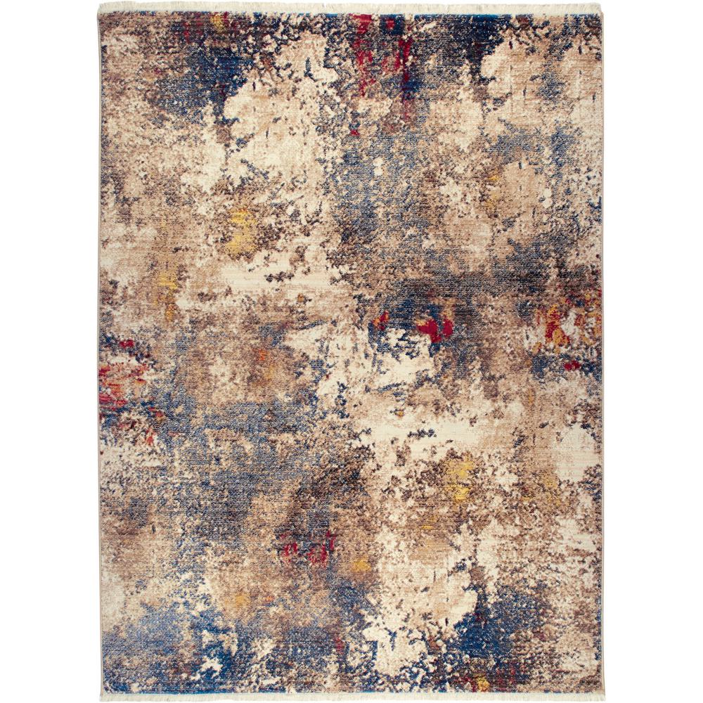 Nicole Miller Ridgefield Cream Multi 5 Ft 2 In X 7 - Elson Ivory And Blue Area Rug Nicole Miller Ridgefield Cream Multi 5 Ft 2 In X 7 - Elson Ivory And Blue Area Rug
