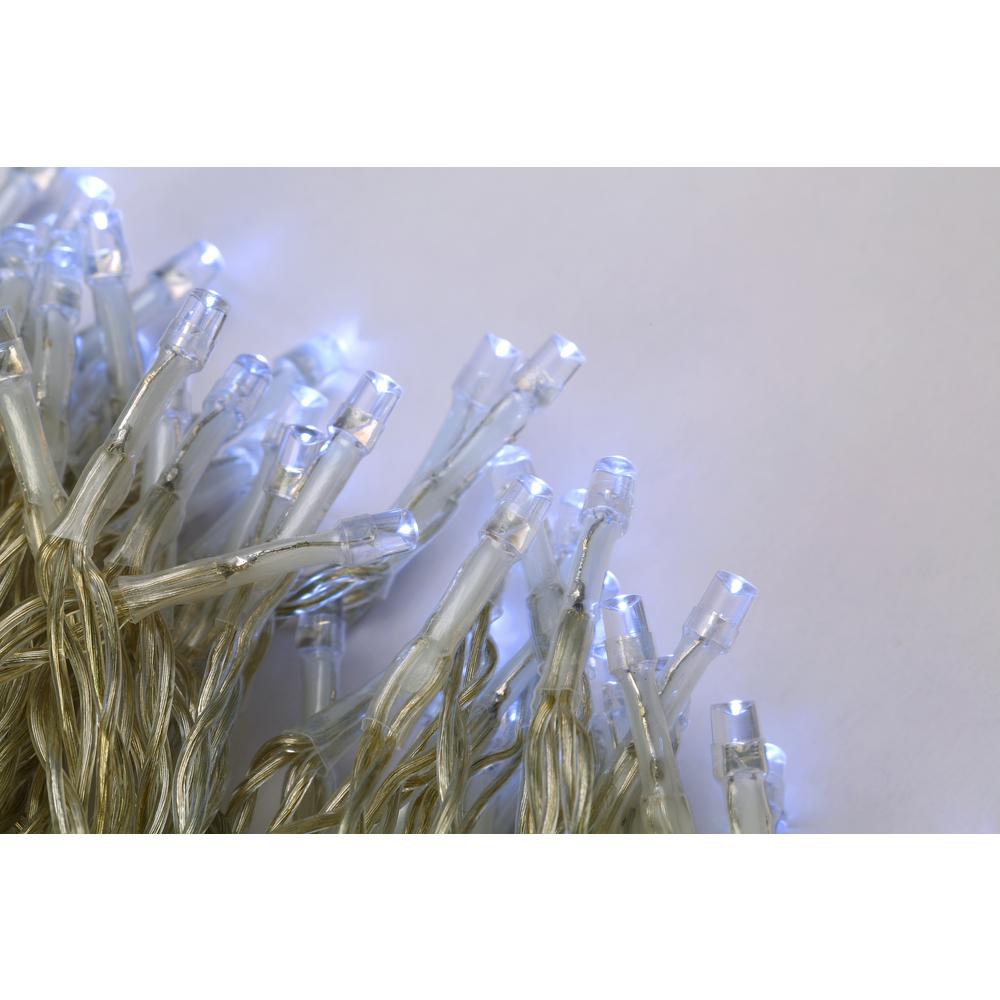 Novolink 35 ft. 100Light Cool White LED Builtin Timer Decorative