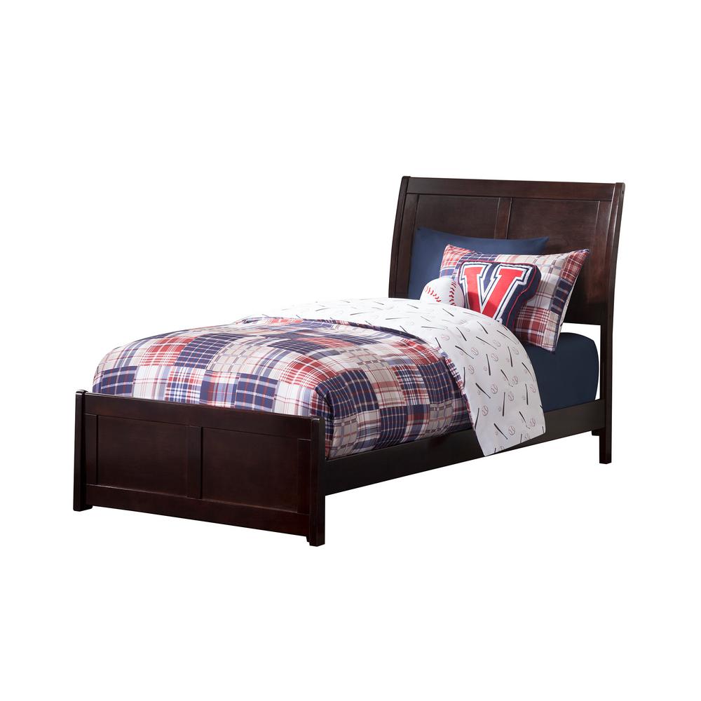 Twin Xl Bed Frame Mounted Sleigh Beds Headboards Bedroom Portland Espresso Twin Xl Traditional Bed With Matching