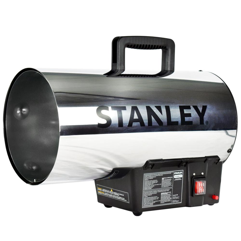 Stanley 60,000 BTU Forced Air Propane Outdoor Space Heater with Push