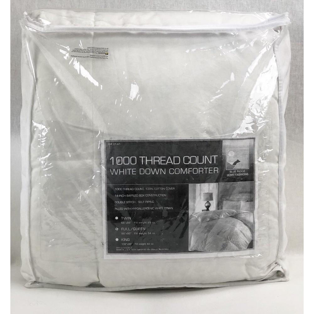European Extra Warmth White King Down Comforter 021213 The Home