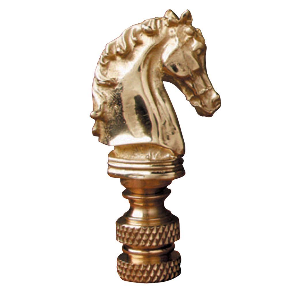 Mario Industries Horse Head Lamp Finial B96 The Home Depot Mario Industries Horse Head Lamp Finial