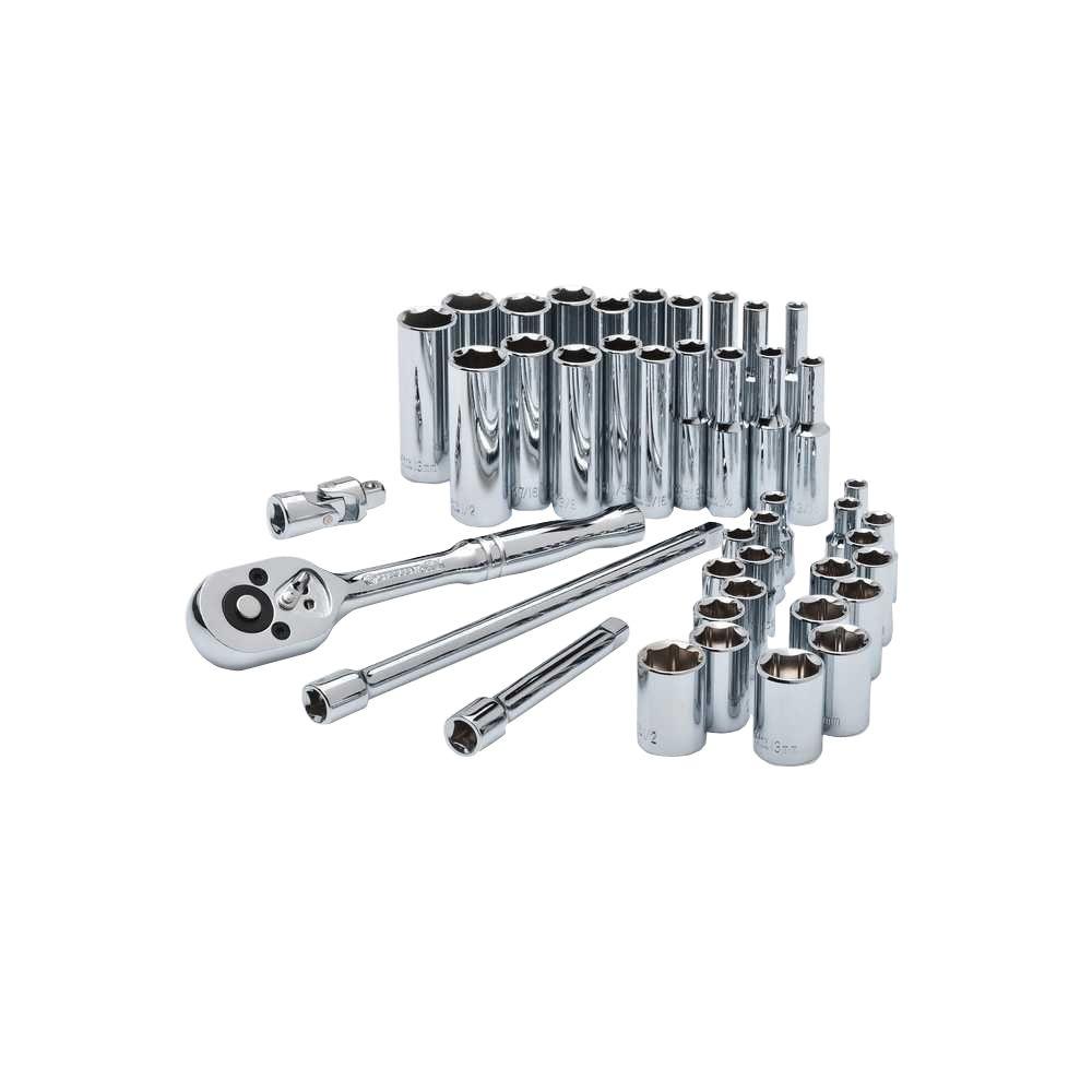 Crescent 1/4 in. Drive 6 Point SAE/Metric Standard and Deep Socket