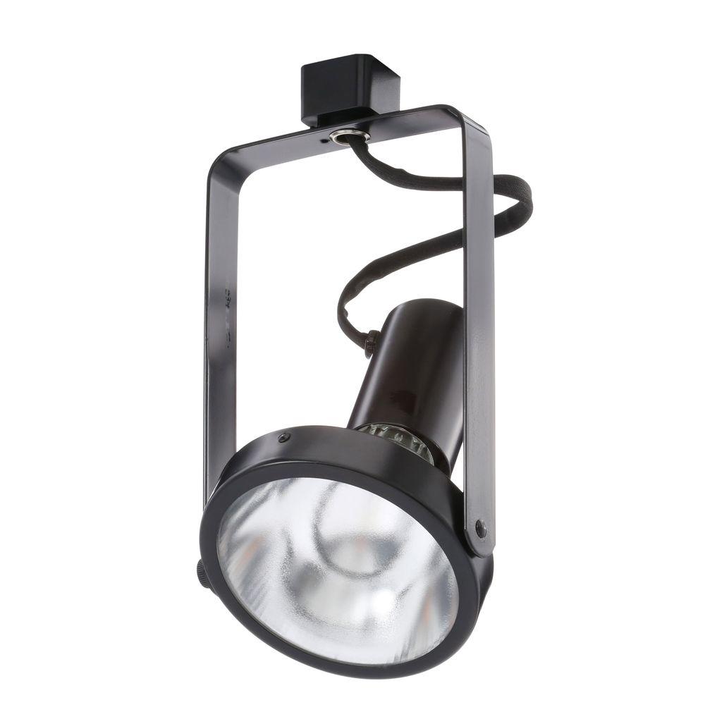 Juno PAR30 Basic Gimbal Black Track Lighting HeadR533 BL The Home Depot