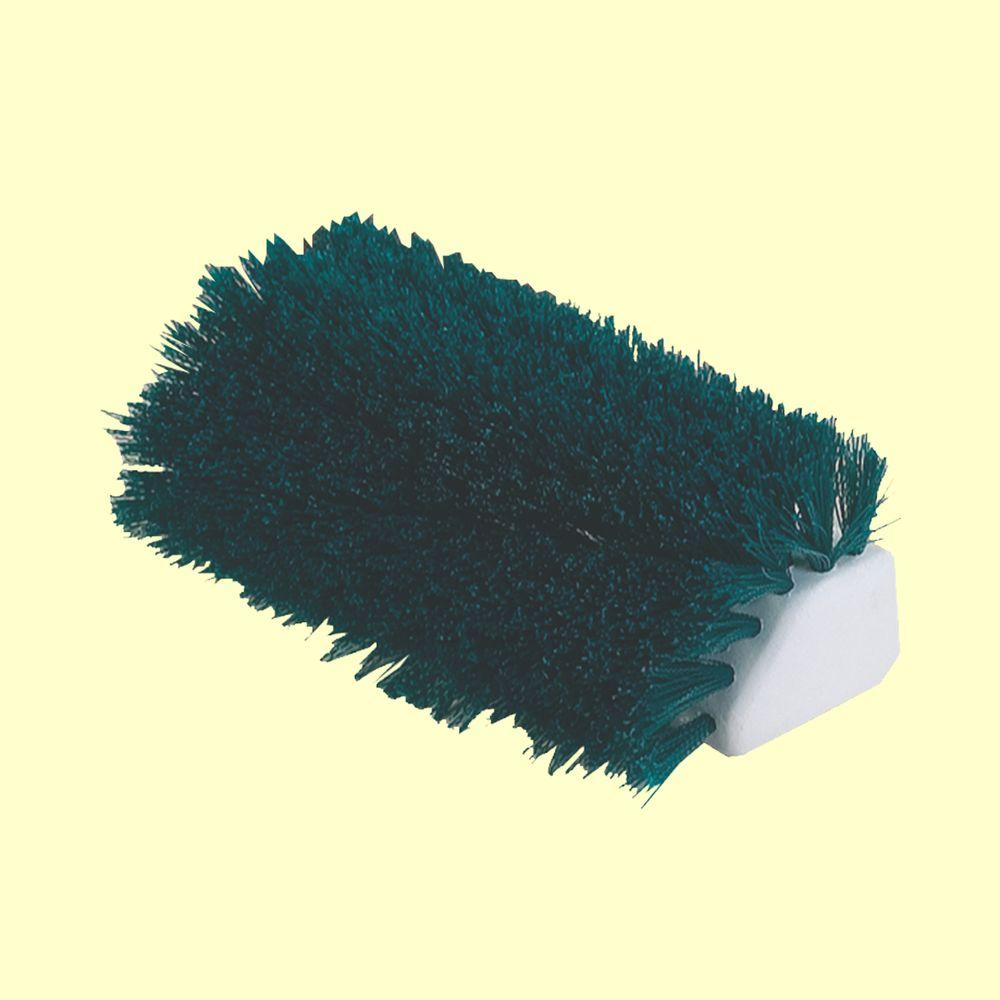 Carlisle Hi-Lo 10 inch Green Polypropylene Scrub Brush (Case of 12) by Carlisle