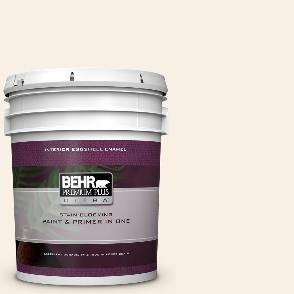 BEHR Premium Plus Ultra 5 gal. #W-D-710 Creamy White ...