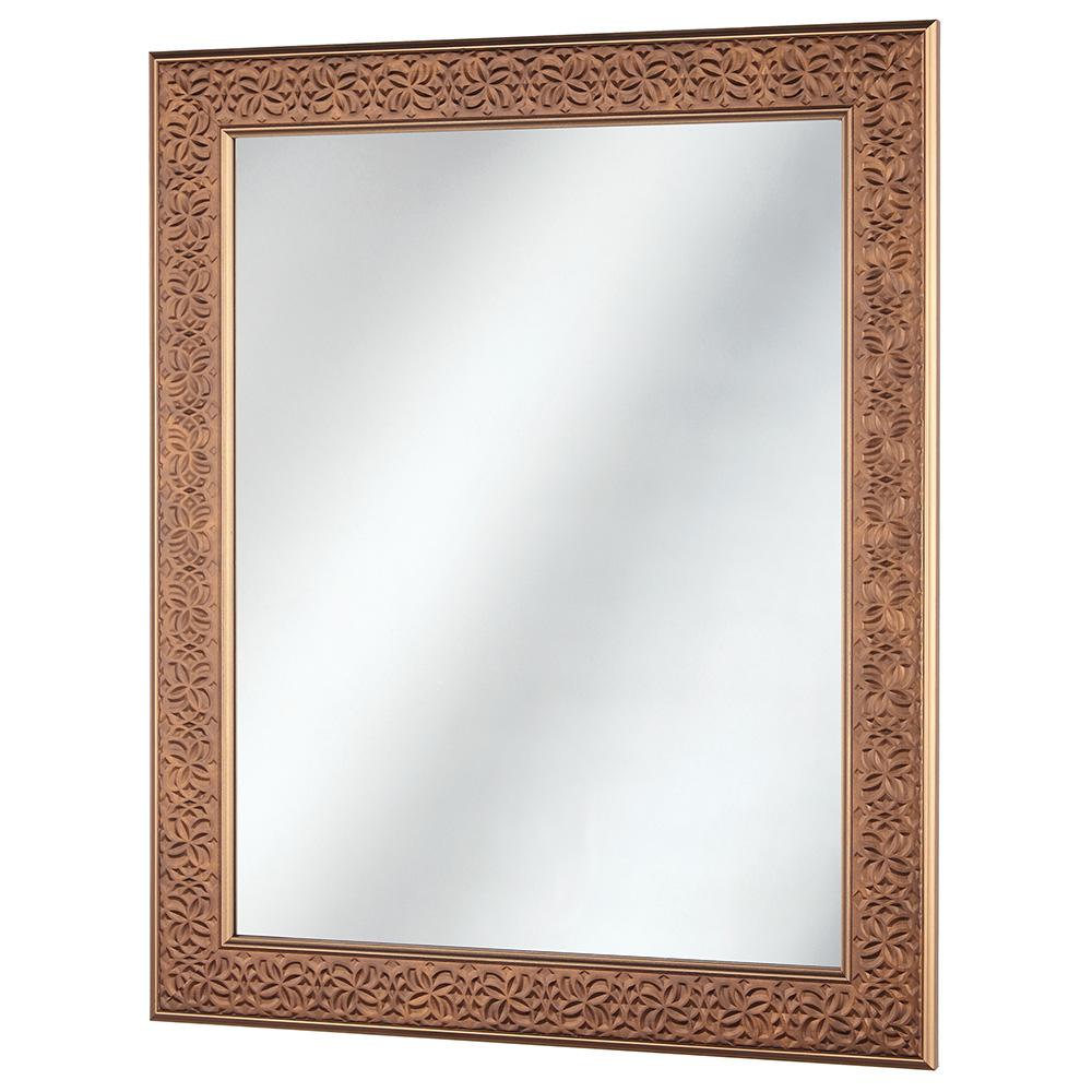 Framed Fog Free Wall Mirror In Bronze Framed Fog Free Wall Mirror In Bronze