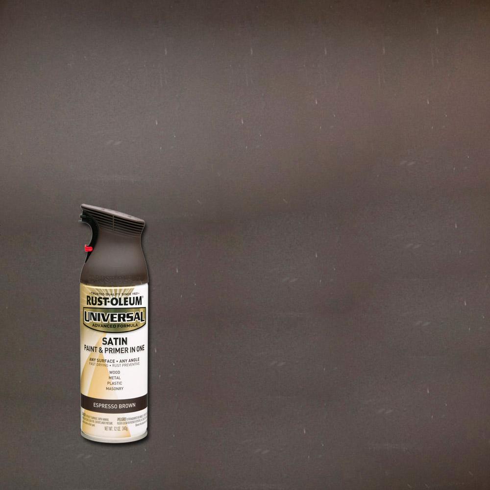 Rust-Oleum Universal 12 oz. All Surface Satin Espresso Brown Spray