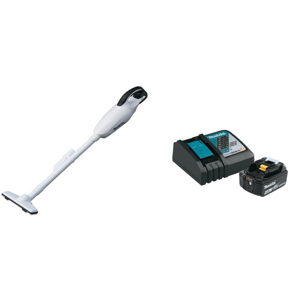 Makita 18 Volt Lxt Lithium Ion Compact Cordless Handheld Vacuum With Makita 18 Volt Lxt Lithium Ion Compact Cordless Handheld Vacuum With 4 0ah Battery