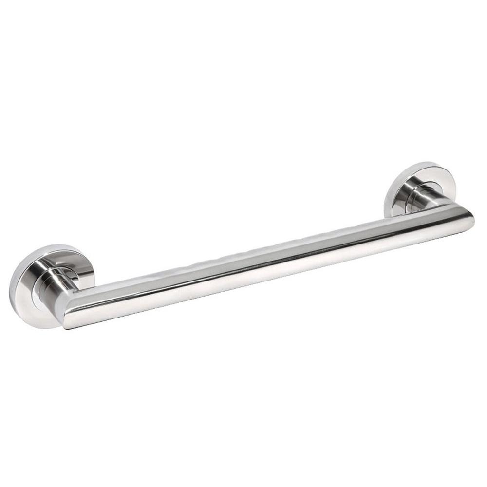 Glacier Bay 36 in. x 11/2 in. Concealed Peened Grab Bar in Polished