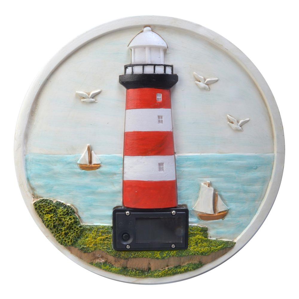 Moonrays Solar Powered Integrated Led Lighthouse Outdoor Landscape Moonrays Solar Powered Integrated Led Lighthouse Outdoor Landscape Garden Stone Light