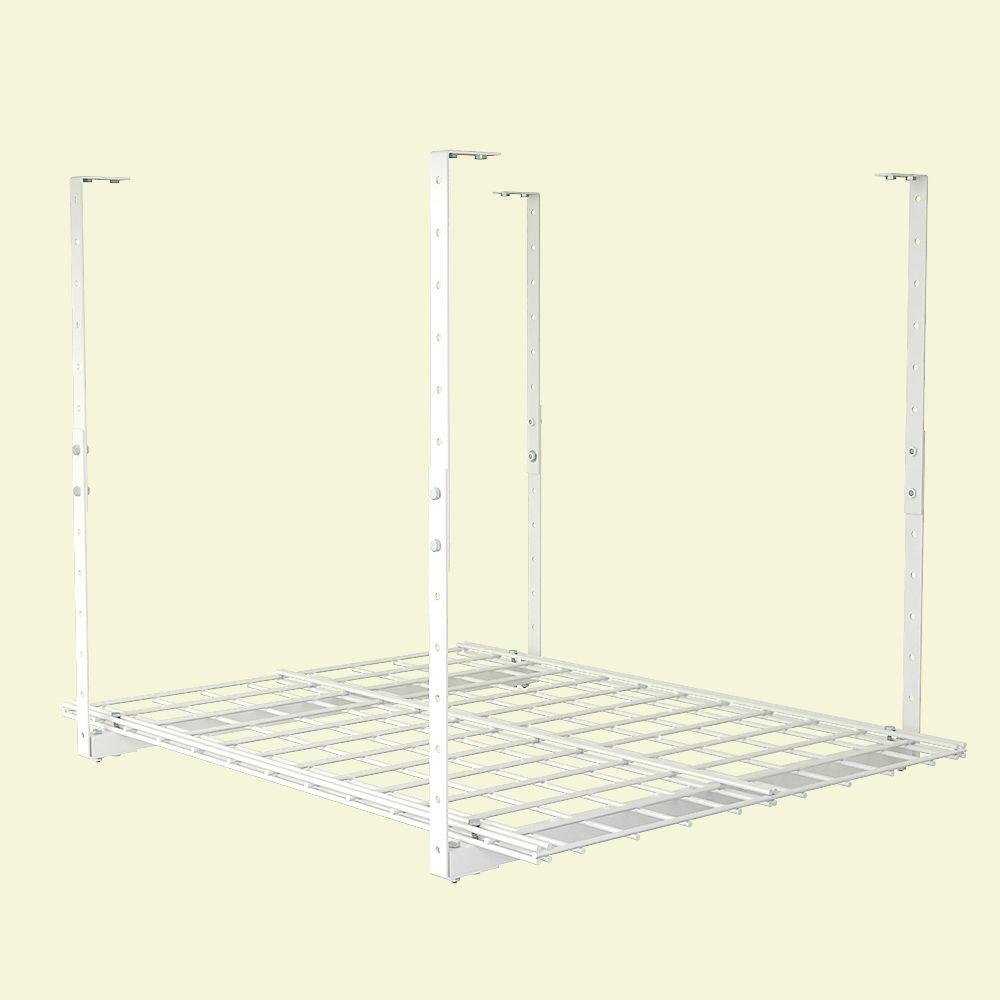 HyLoft 33 in. W x 34 in. D Adjustable Garage Ceiling Storage Racks