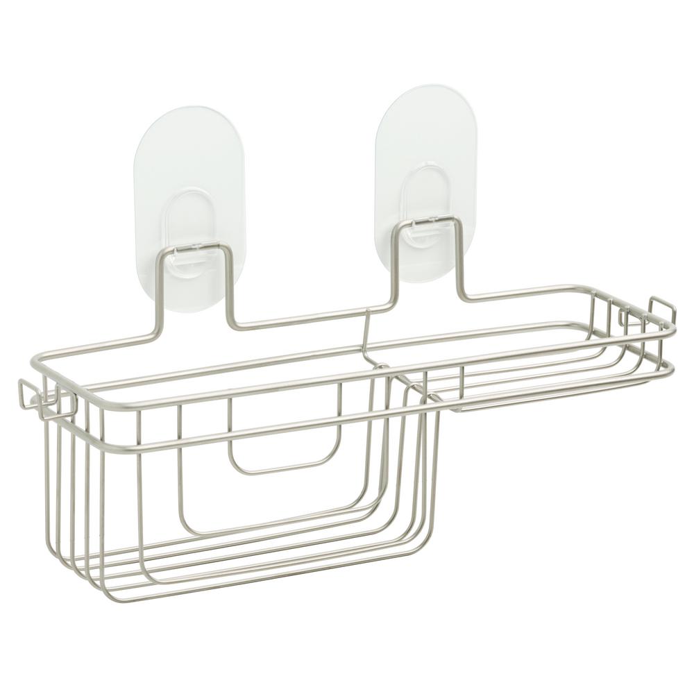 Franklin Brass 2 Tier Storage Basket With Incredigrip Pads In Nickel