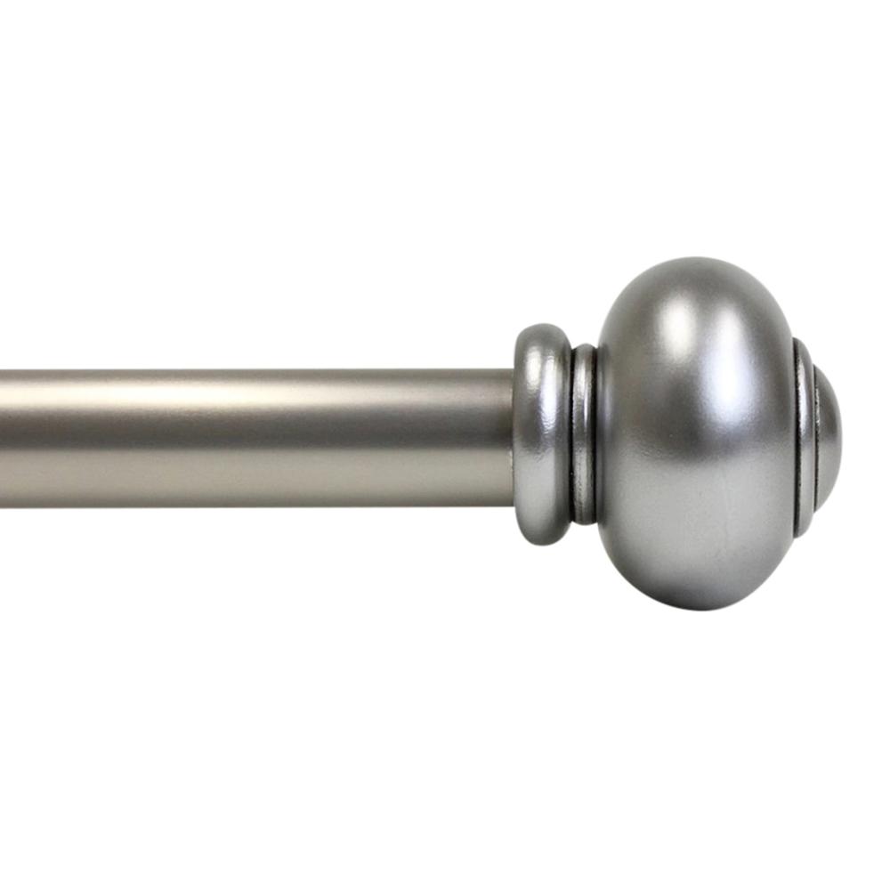 Rod Desyne Dani 1 In Single Curtain Rod 160 In To 240 In In