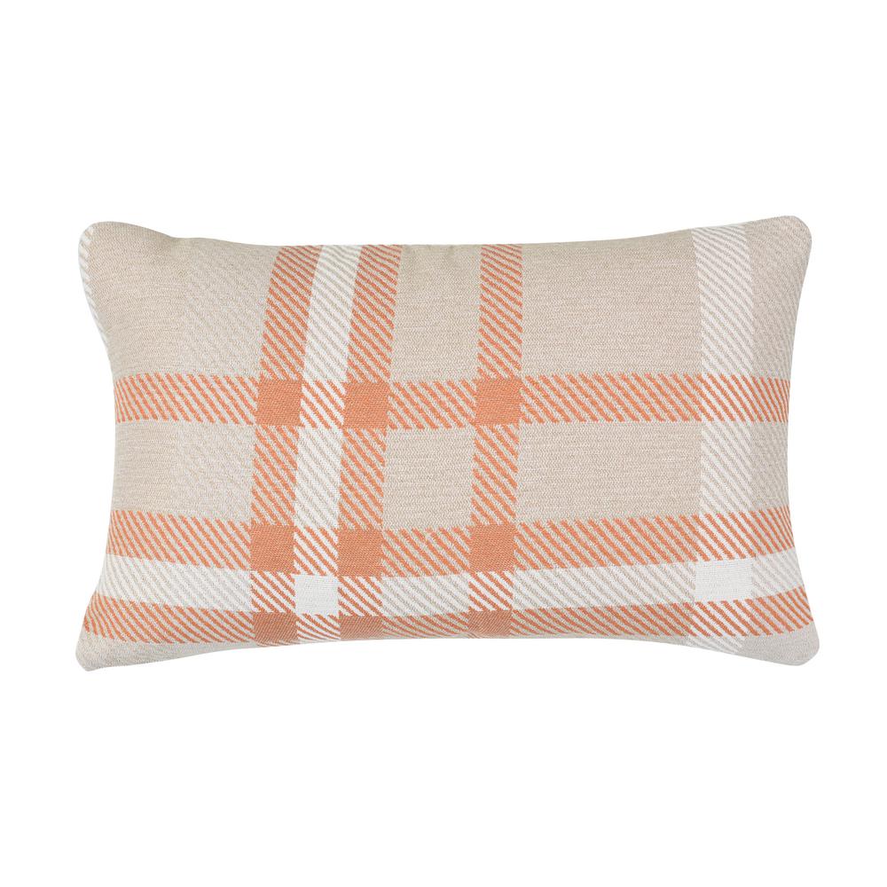 Astella Tartan Tuscan Lumbar Outdoor Accent Throw Pillow Tp12 Fa34