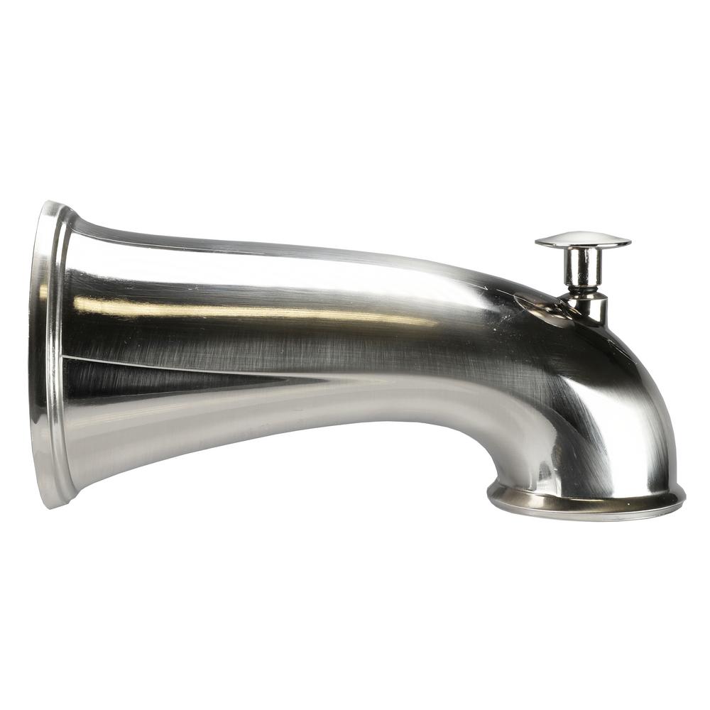 Danco 6 In Deco Tub Spout In Brushed Nickel