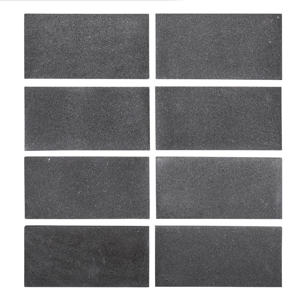 Jeff Lewis 3 in. x 6 in. Honed Basalt Field Wall Tile (8pieces / pack