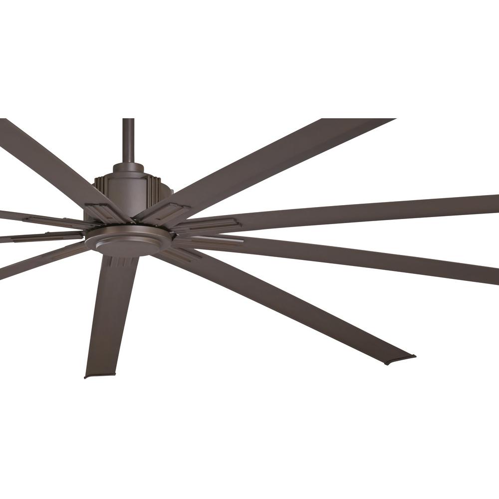Minka Aire Xtreme 96 In Indoor Oil Rubbed Bronze Ceiling Fan With Remote Control F887 96 Orb The Home Depot
