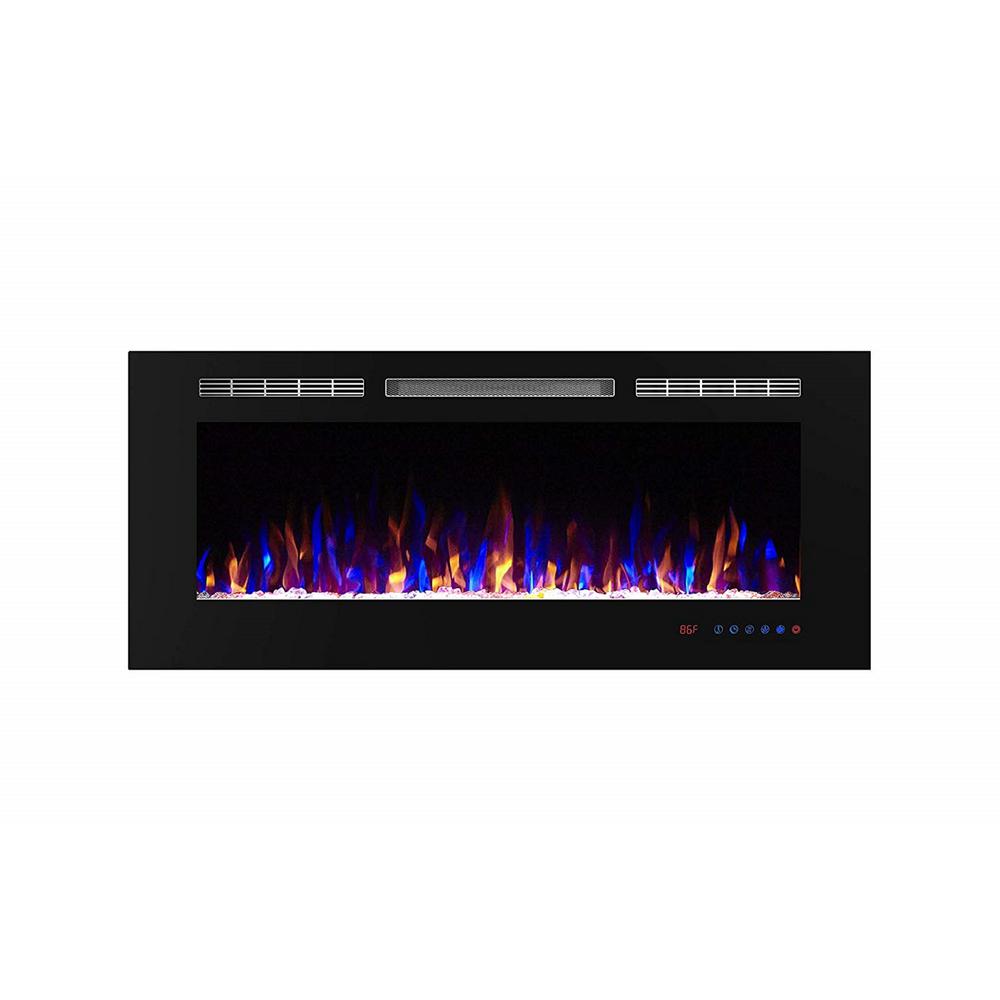 Glitzhome 50 In Recessed Wall Mounted Electric Fireplace Heater Smokeless Black With Remote Control Ef50 The Home Depot - 50 Inch Electric Fireplace Recessed Glitzhome 50 In Recessed Wall Mounted Electric Fireplace Heater Smokeless Black With Remote Control Ef50 The Home Depot - 50 Inch Electric Fireplace Recessed