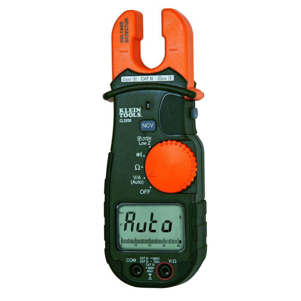 Klein Tools 200Amp AC Fork TesterCL3200 The Home Depot