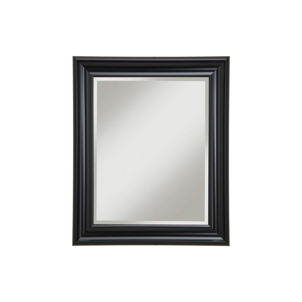 Mirrors Home Decor The Depot Black Decorative Wall Mirror