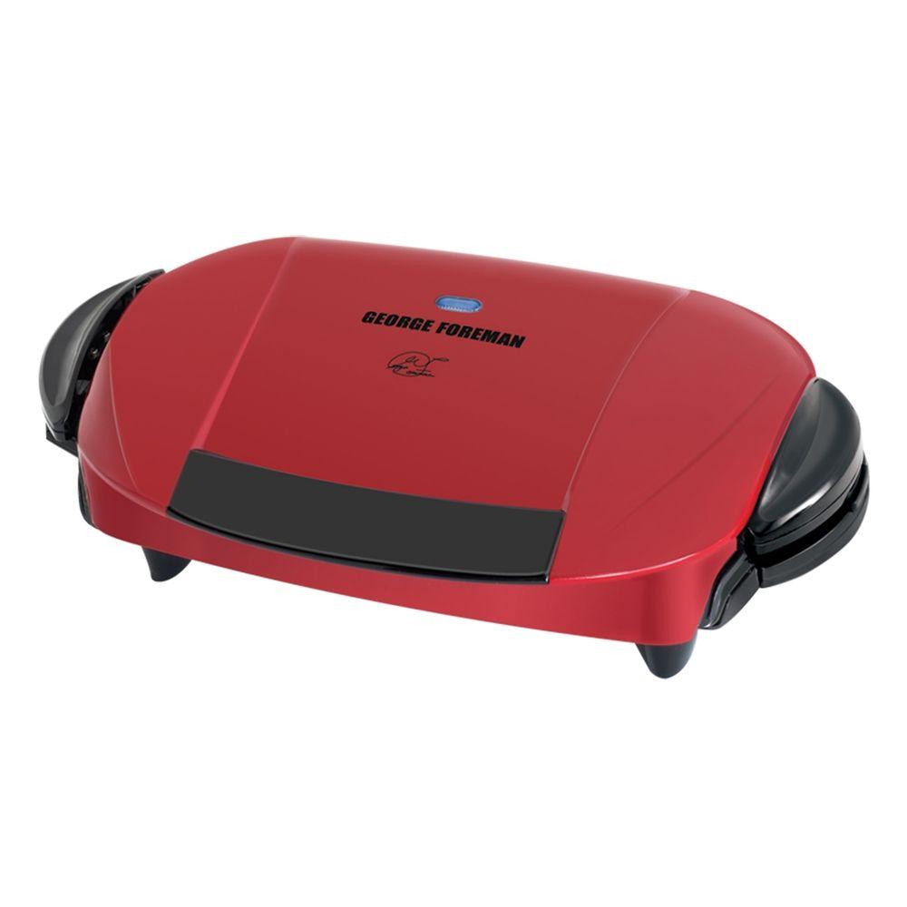 George Foreman 5-Serving Removable Plate Electric Indoor Grill & Panini Press