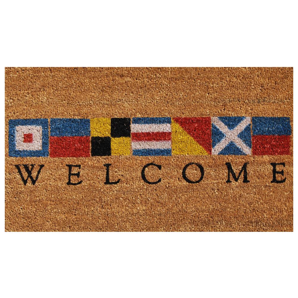 Home & More Nautical 24 in. x 36 in. Door Mat 121602436 The