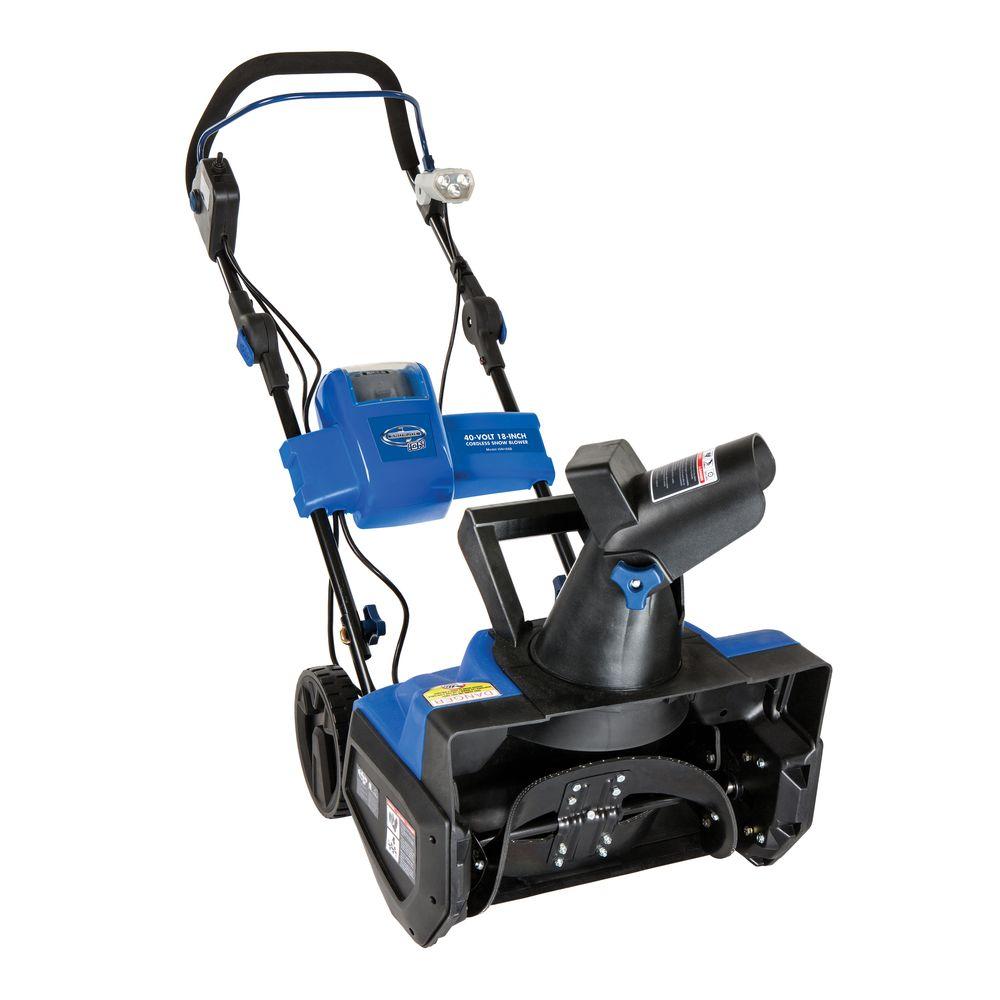 Snow Joe 18 inch 40-Volt Cordless Electric Snow Blower with Battery and Charger... by Snow Joe