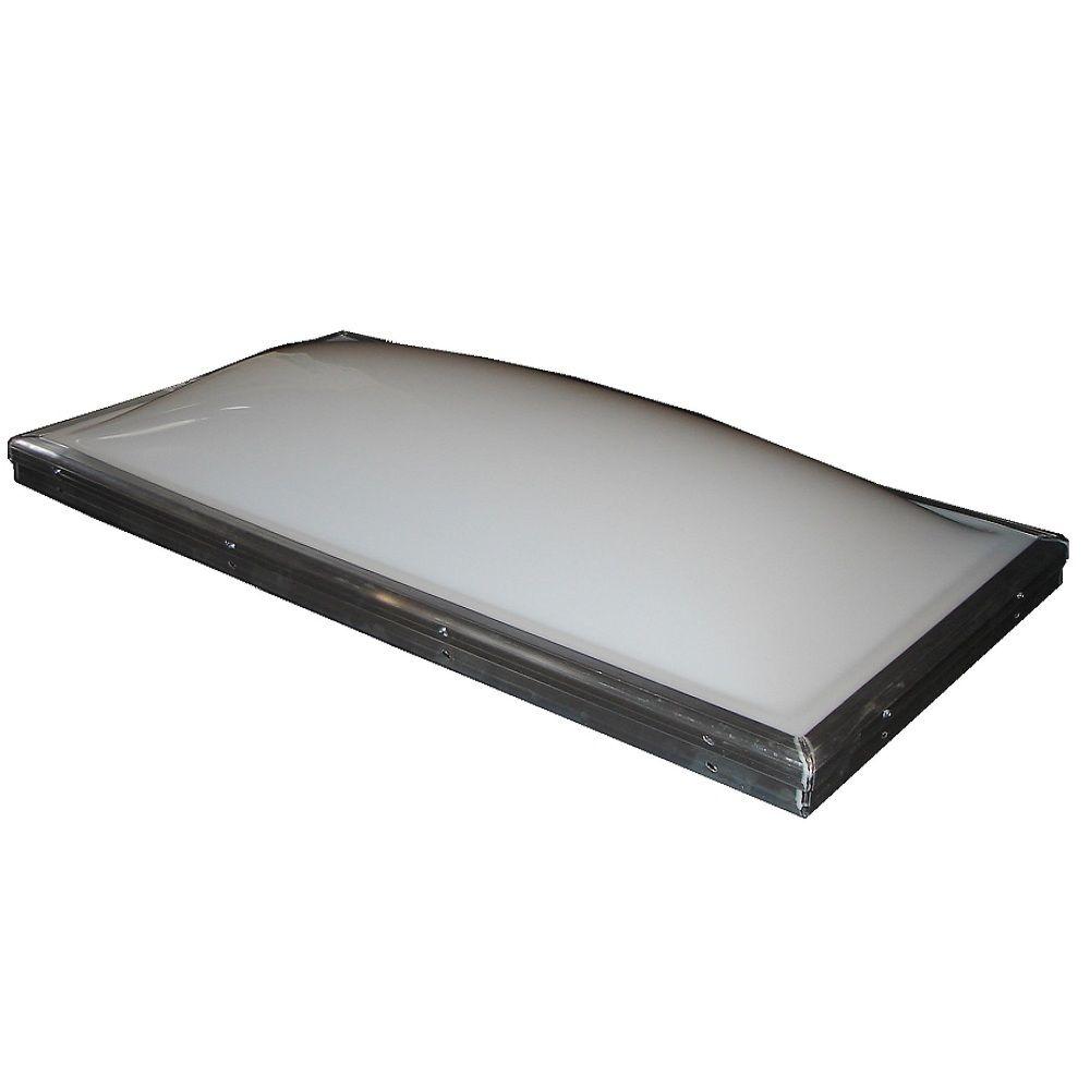 VELUX 22-1/2 in. x 46-1/2 in. Fixed Curb-Mount Skylight with ...