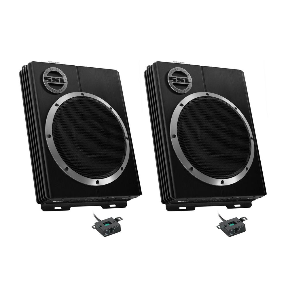 under the seat powered subwoofer