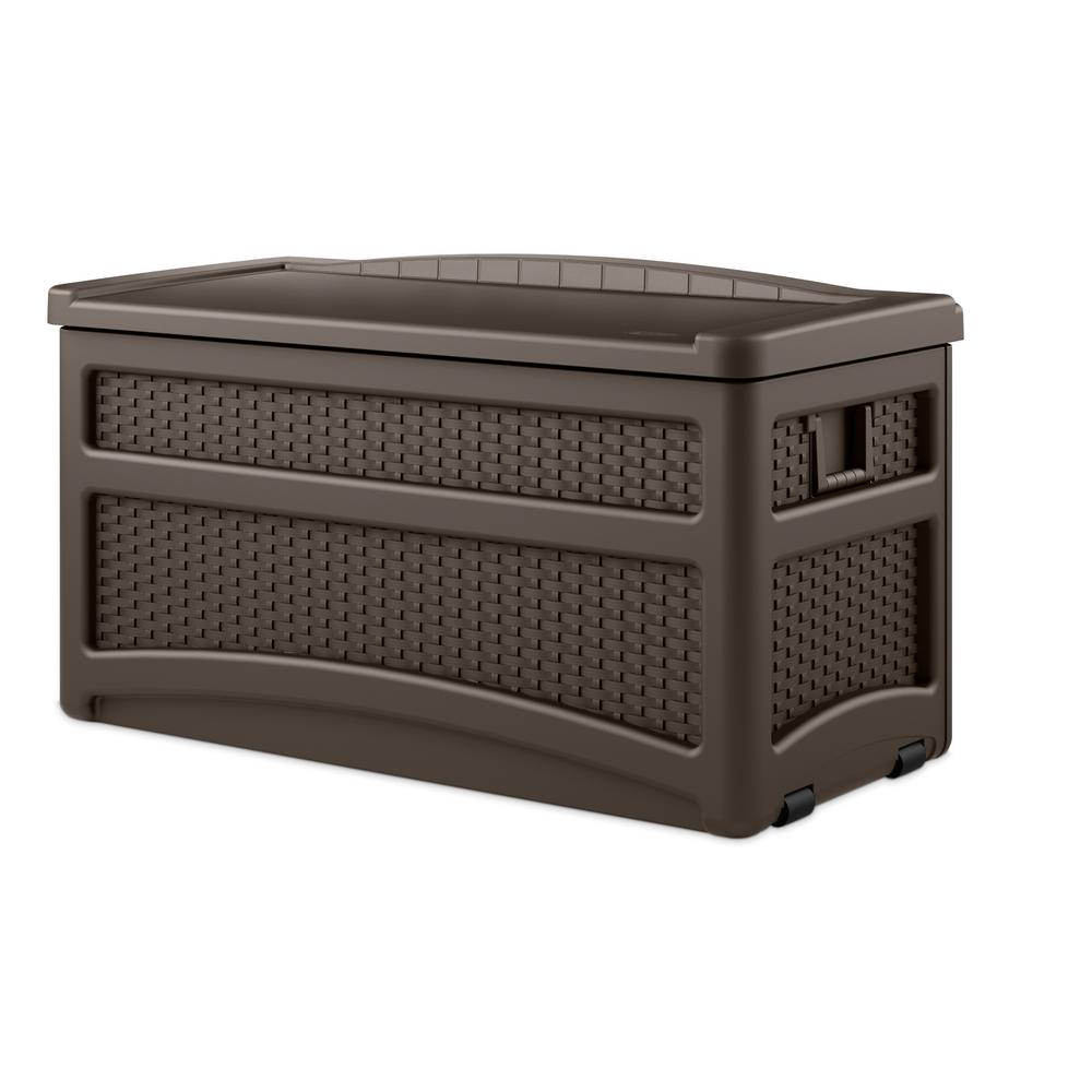 Suncast Outdoor Storage Benches Outdoor Storage The Home Depot