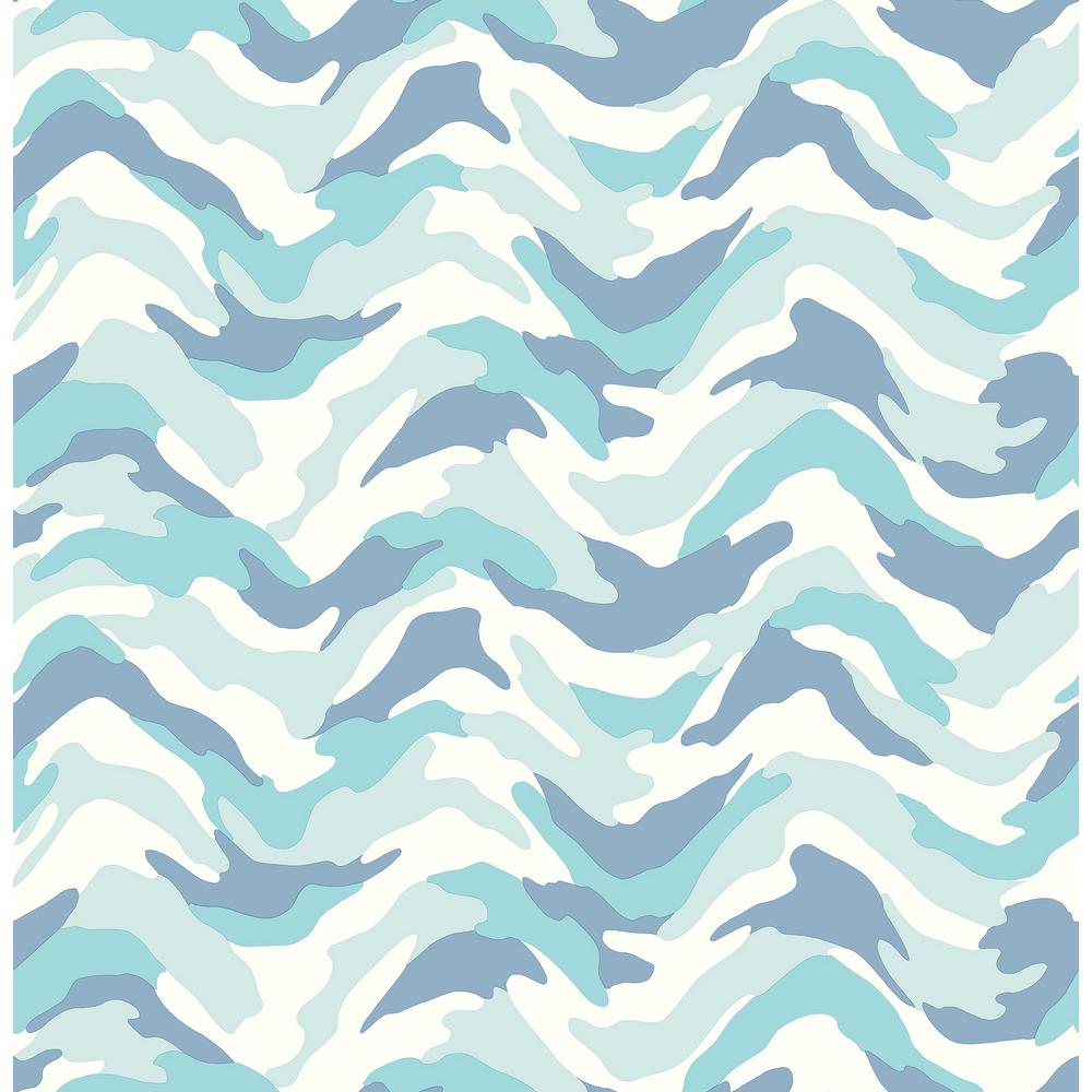 Blue Camouflage Wallpaper Hd