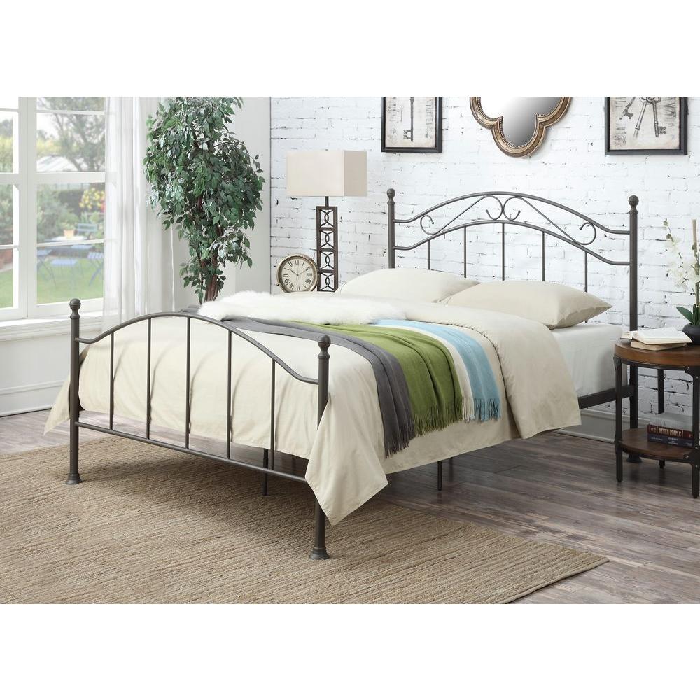 South Shore Step One Chocolate Queen Storage Bed-3159217 - The Home Depot