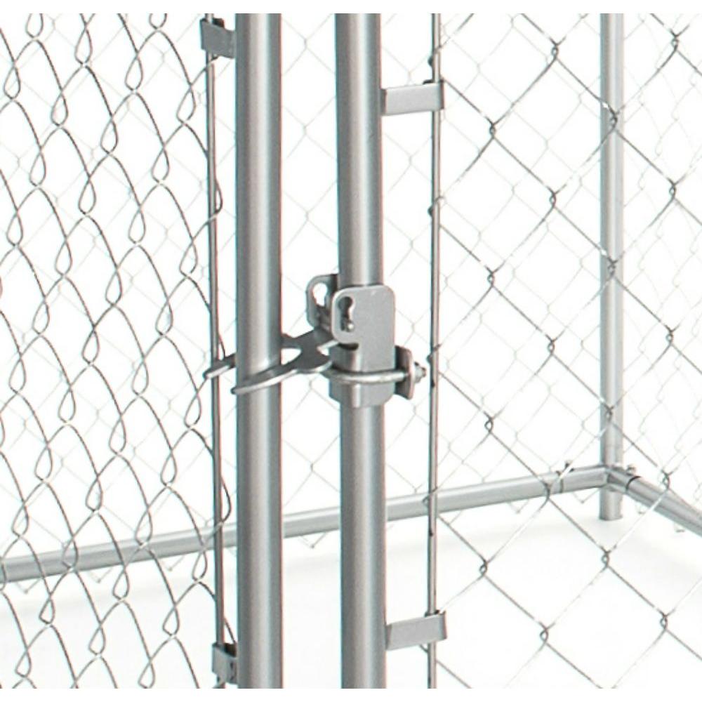 akc chain link outdoor kennel