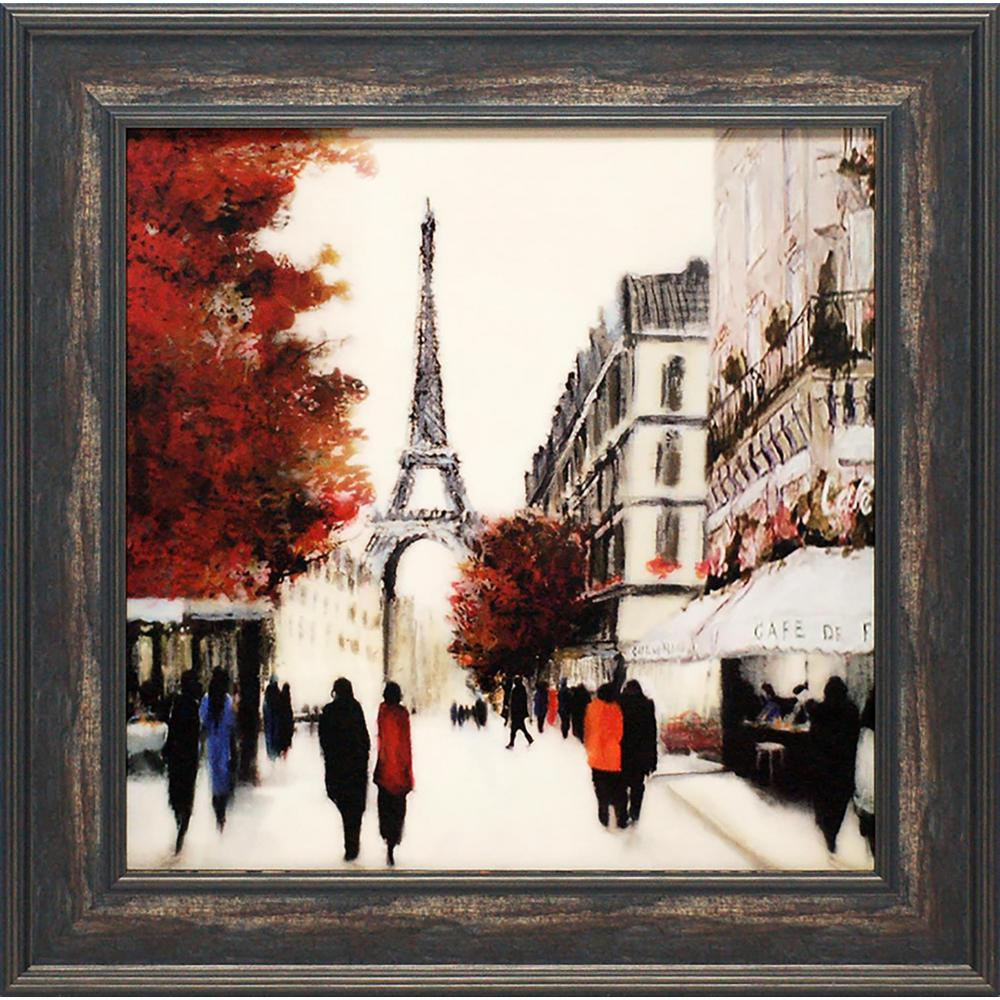 27 In X Paris Printed Framed Wall Art N1825 The Home Depot Paris Printed Framed Wall Art N1825 The Home Depot