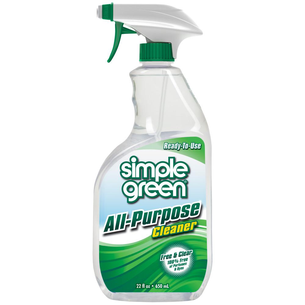 UPC 043318001628 product image for Simple Green 22 oz. Free and Clear Ready-To-Use All-Purpose Cleaner | upcitemdb.com