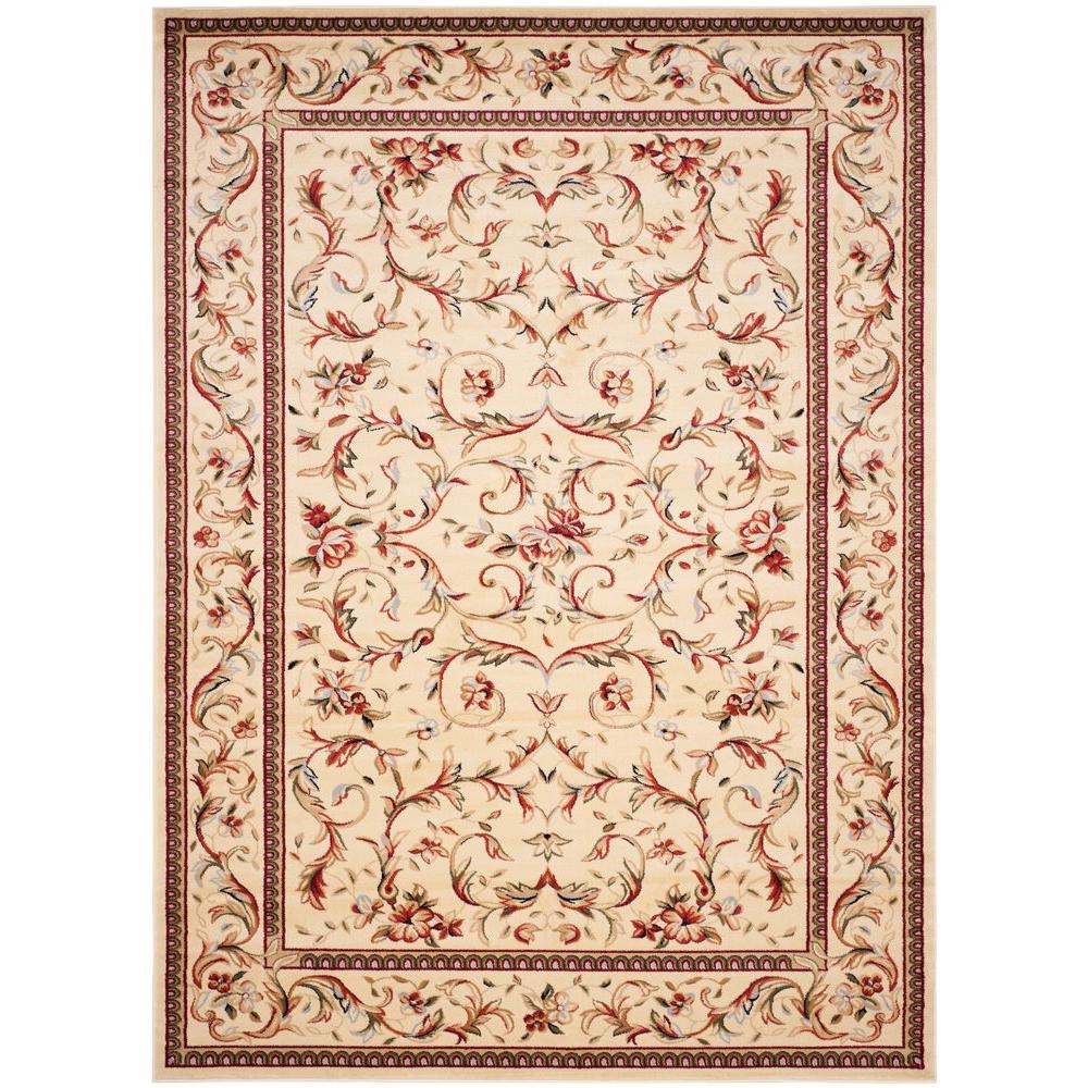 Safavieh Lyndhurst Ivory Ivory 9 Ft X 12 Ft Area Rug LNH322A 9 The   Ivory Safavieh Area Rugs Lnh322a 9 64 1000 