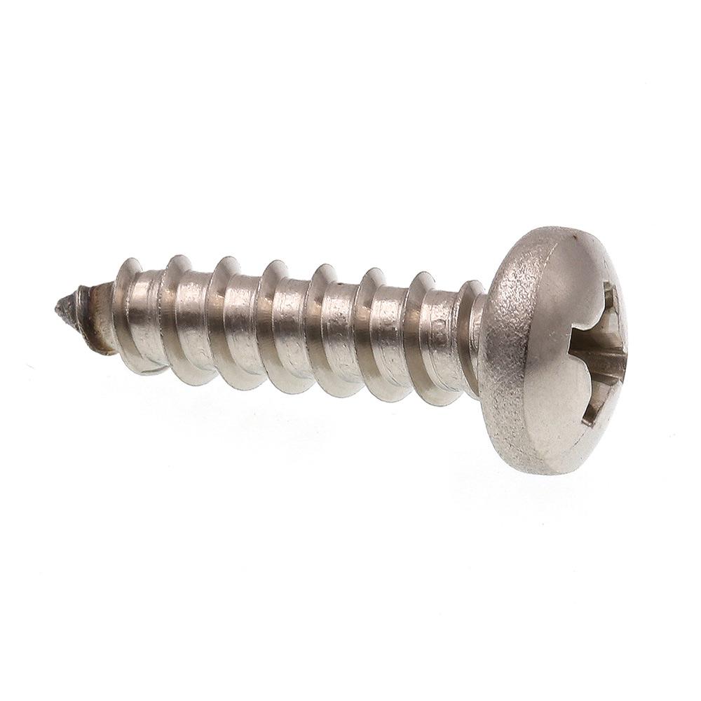 sheet grade metal screws 8 1 Tapping 8 in. Grade Pan 18 x Self #14 Stainless Steel