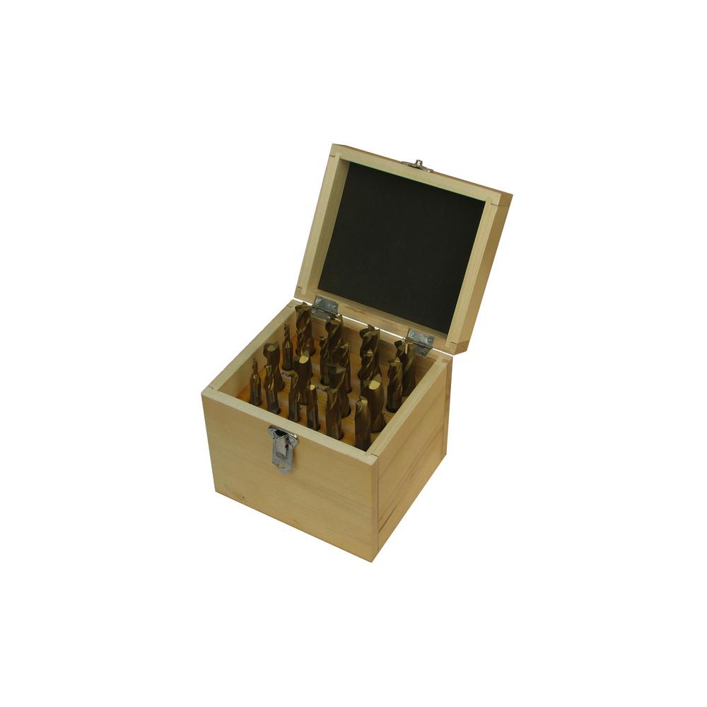 JET 650210 20-Piece Tin Coated Double End Mill Set