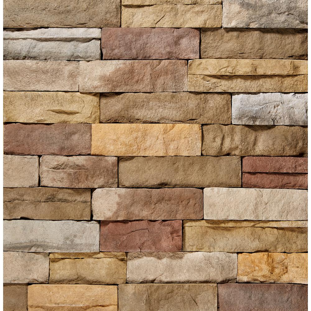 ClipStone 12 in. x 4 in. Manufactured Stone Ledgestone Poinset Flat Siding (5 sq. ft. Pack)CSM