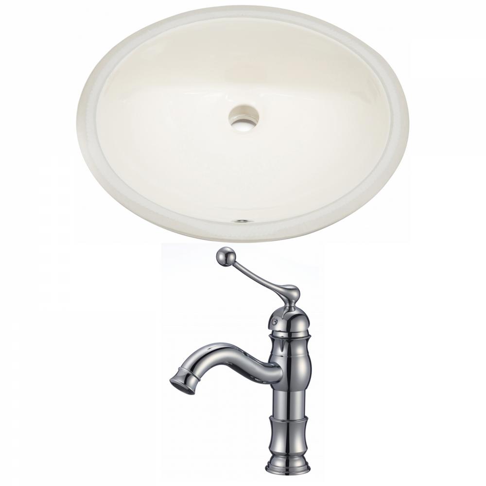 16 Gauge Sinks 19 75 In Undermount Bathroom Sink In Biscuit 16gs