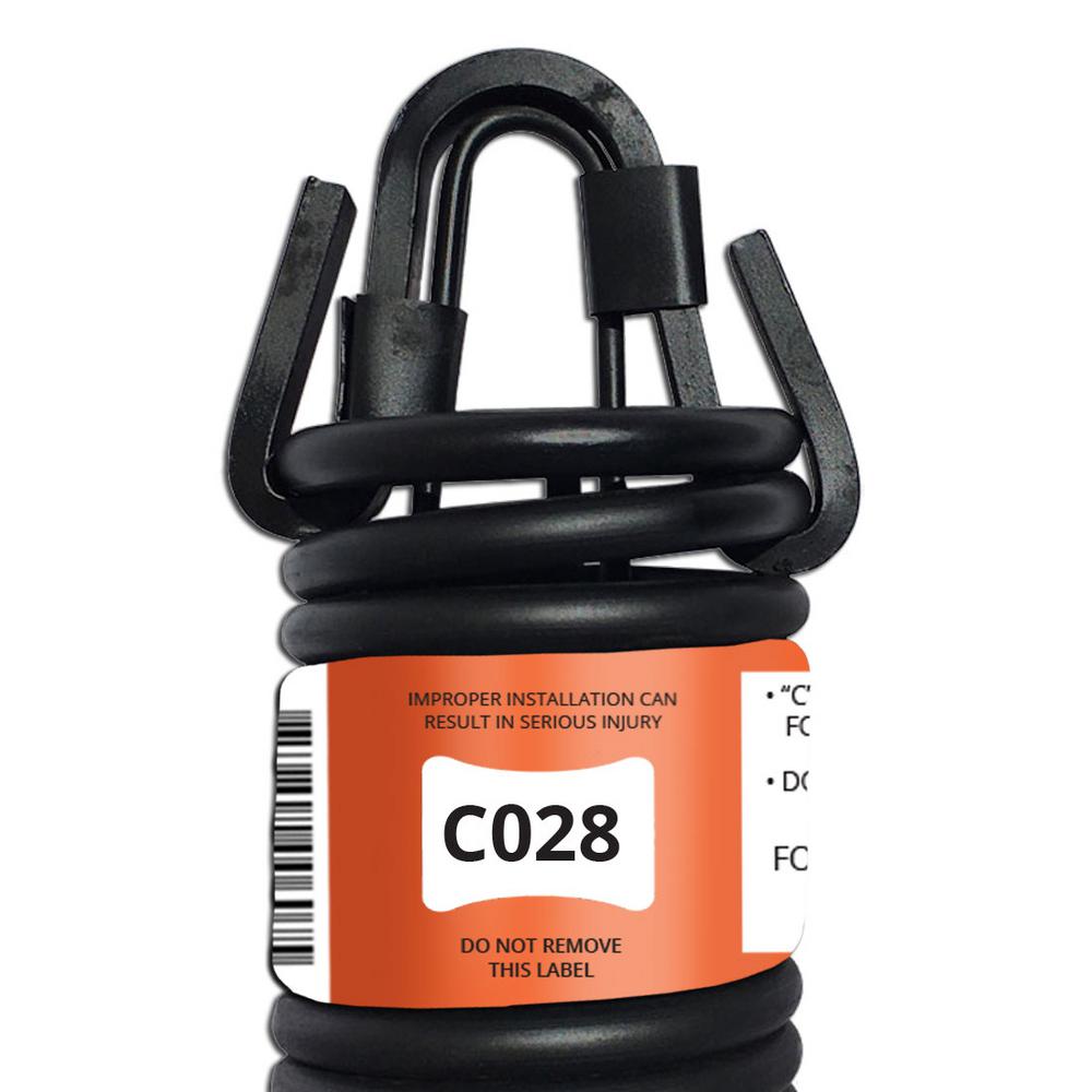 E900 Hardware 28 In Clip End Garage Door Spring 0 324 In 0