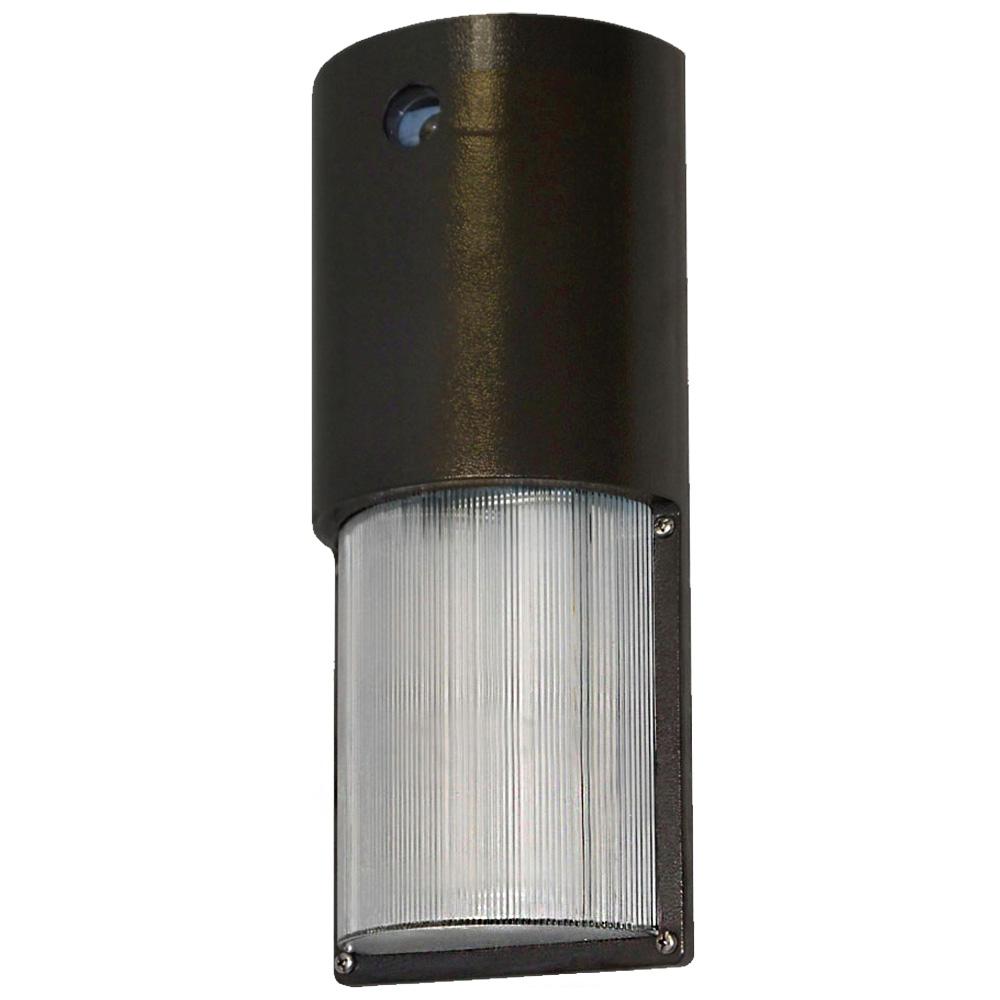 Radiance 7 Watt Bronze Outdoor Integrated Led Wall Pack Light Radiance 7 Watt Bronze Outdoor Integrated Led Wall Pack Light