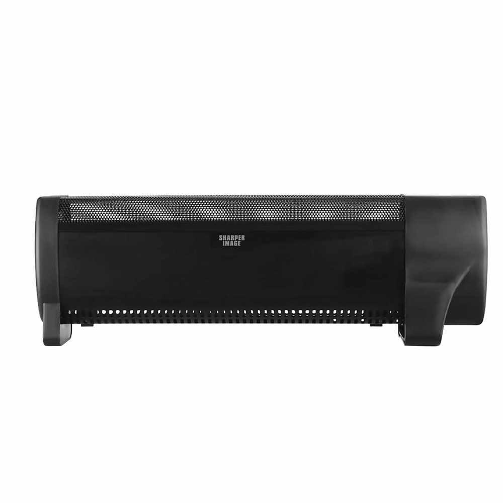 SHARPER IMAGE 8.7 inch Black Baseboard Floor Heater by SHARPER IMAGE