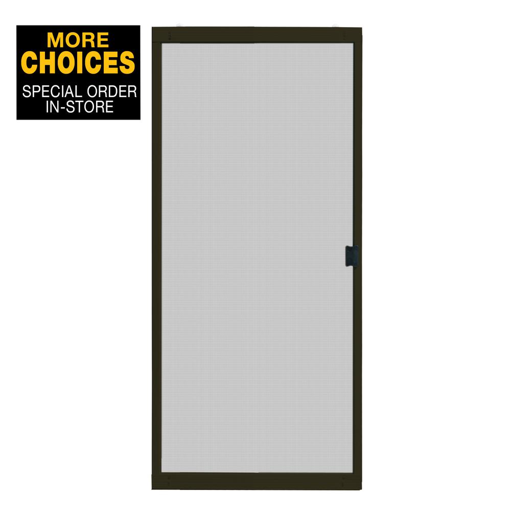 Unique Home Designs 36 In X 80 In Adjustable Fit Bronze Metal