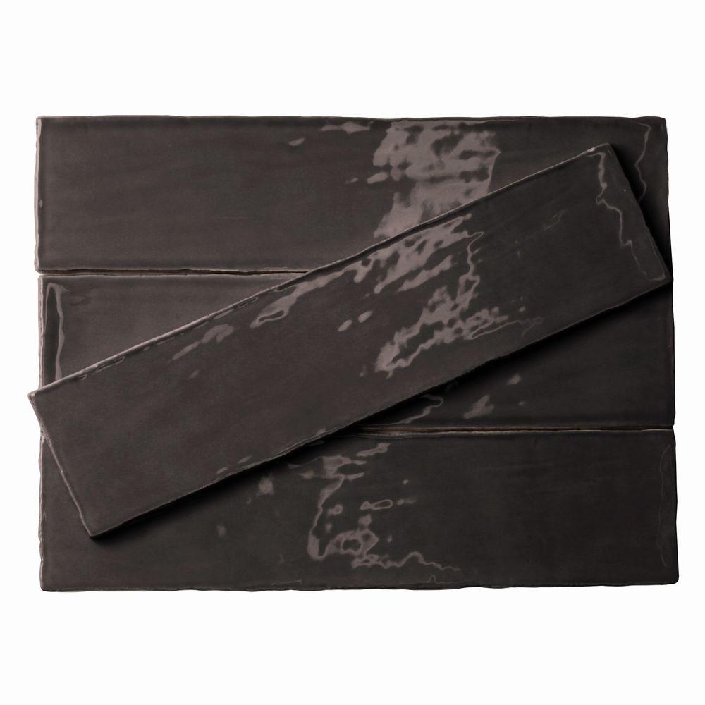Ivy Hill Tile Catalina Driftwood 3 in. x 12 in. x 8 mm Ceramic Wall Subway TileMASIA3X12GRISCR